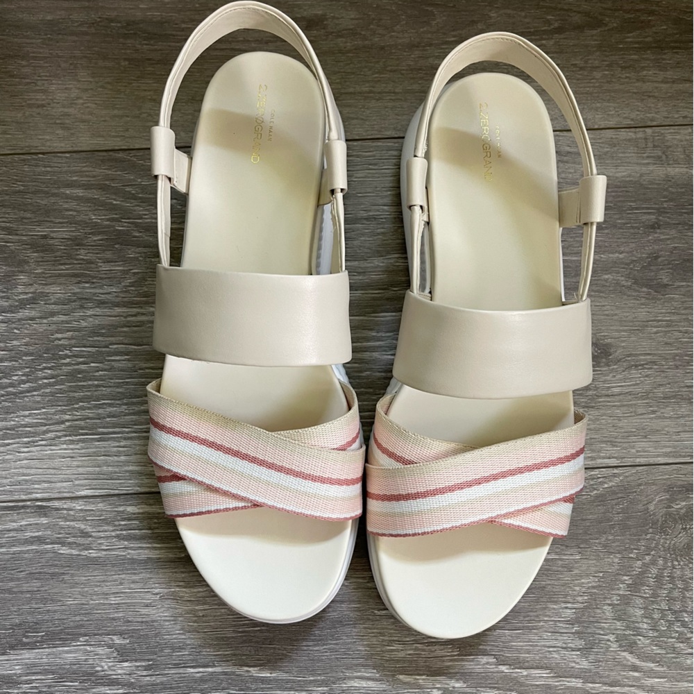 COLE HAAN ZEROGRAND Woman’s SlingBack Sandal Size 10B Excellent Condition